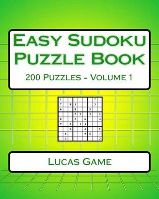 Cover of Easy Sudoku Puzzle Book Volume 1