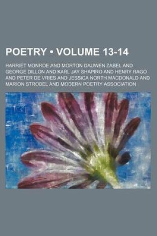 Cover of Poetry (Volume 13-14)