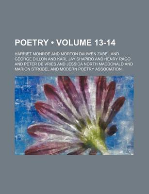 Book cover for Poetry (Volume 13-14)