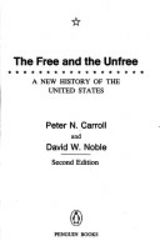 Cover of The Free and the Unfree