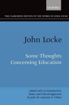 Book cover for John Locke: Some Thoughts Concerning Education