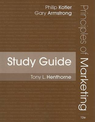 Book cover for Study Guide for Principles of Marketing