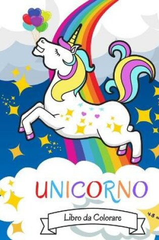 Cover of Unicorno Libro da Colorare