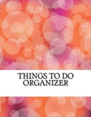 Book cover for Things to do organizer