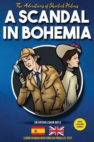 Cover of The Adventures of Sherlock Holmes - A Scandal in Bohemia