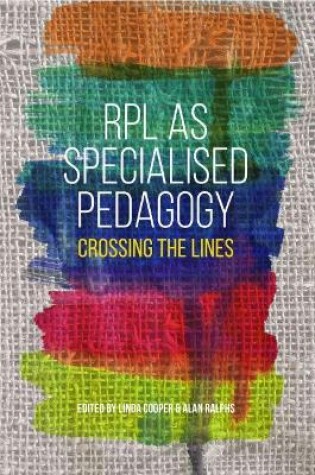 Cover of RPL as specialised pedagogy