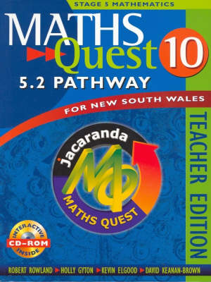 Cover of Maths Quest 10 for New South Wales 5.2 Pathway