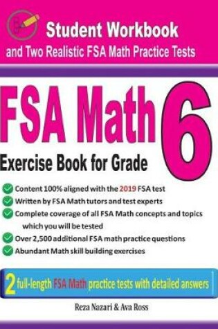 Cover of FSA Math Exercise Book for Grade 6