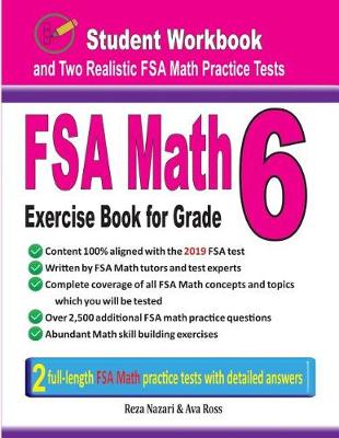 Book cover for FSA Math Exercise Book for Grade 6