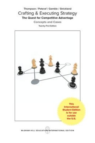 Cover of Crafting & Executing Strategy: The Quest for Competitive Advantage: Concepts and Cases