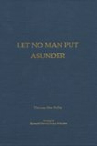 Cover of Let No Man Put Asunder O/P