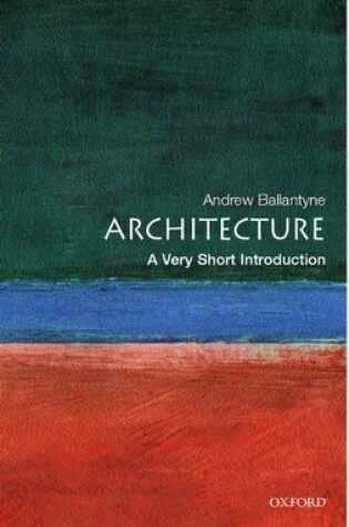 Cover of Architecture: A Very Short Introduction