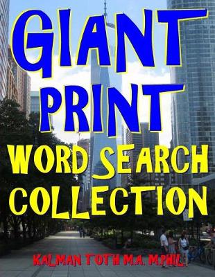 Book cover for Giant Print Word Search Collection