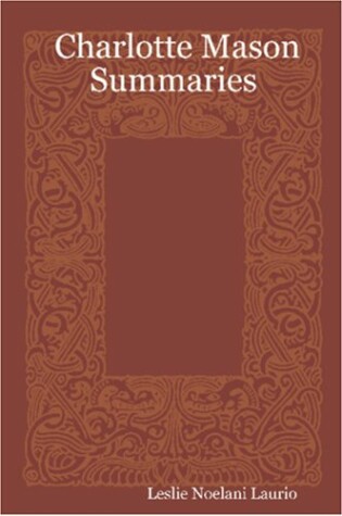 Cover of Charlotte Mason Summaries