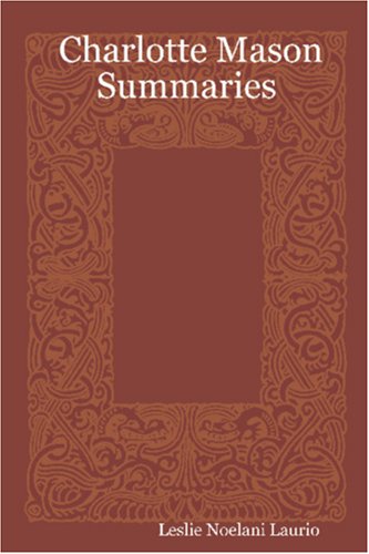 Book cover for Charlotte Mason Summaries