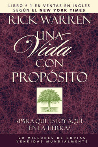 Cover of Una Vida Con Proposito