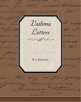 Book cover for Vailima Letters (eBook)