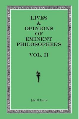 Book cover for Lives & Opinions of Eminent Philosophers - Volume II