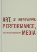 Book cover for Art, Performance, Media