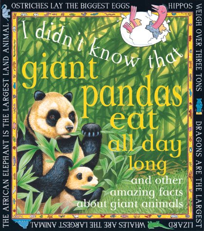 Book cover for Giant Pandas Eat All Day Long