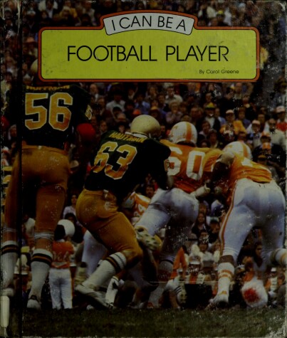 Book cover for I Can Be a Football Player
