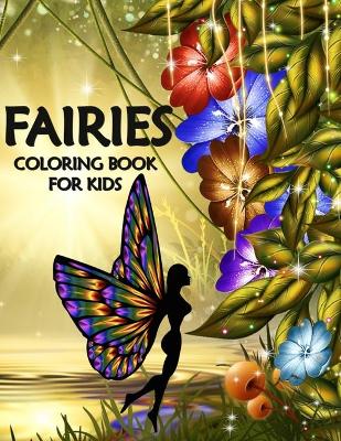 Book cover for Fairies - Coloring Book for Kids