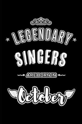 Cover of Legendary Singers are born in October