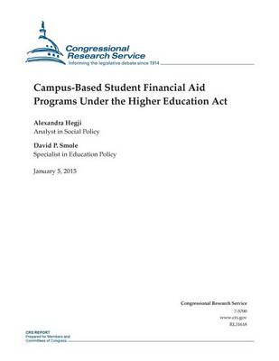 Book cover for Campus-Based Student Financial Aid Programs Under the Higher Education Act