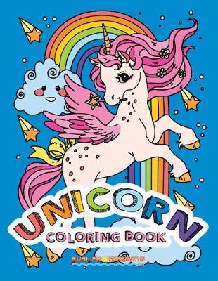 Book cover for UNICORN Coloring Book