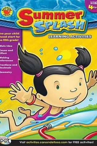 Cover of Summer Splash Learning Activities, Grades 4 - 5