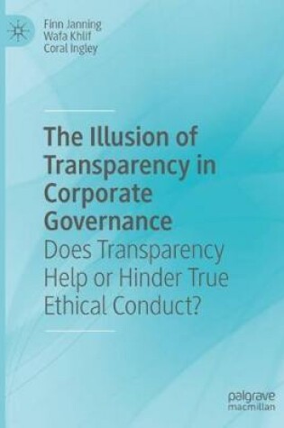 Cover of The Illusion of Transparency in Corporate Governance