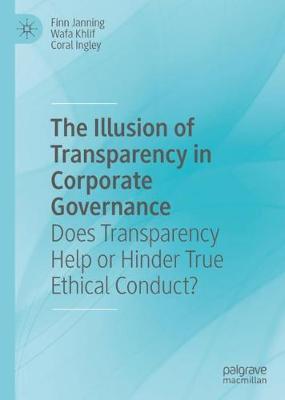 Book cover for The Illusion of Transparency in Corporate Governance