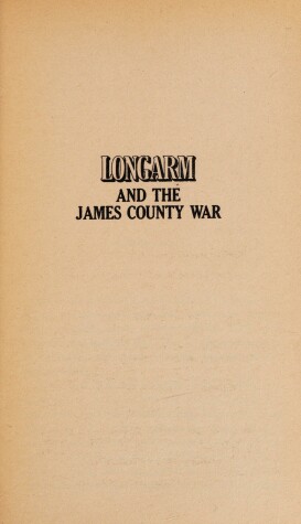 Book cover for Longarm 063: James War