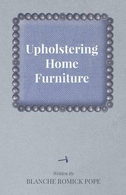 Book cover for Upholstering Home Furniture