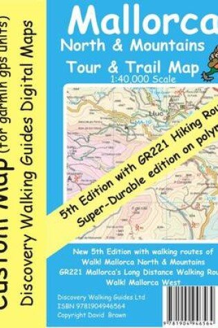 Cover of Mallorca North & Mountains Tour & Trail Custom Map