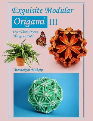 Book cover for Exquisite Modular Origami III