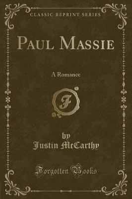 Book cover for Paul Massie