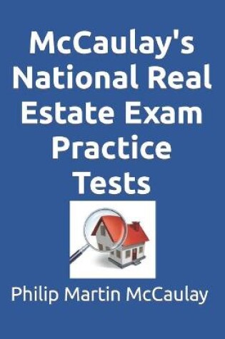 Cover of McCaulay's National Real Estate Exam Practice Tests