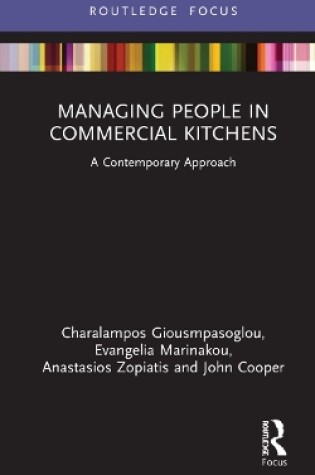 Cover of Managing People in Commercial Kitchens