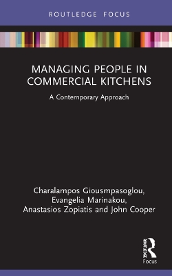 Book cover for Managing People in Commercial Kitchens