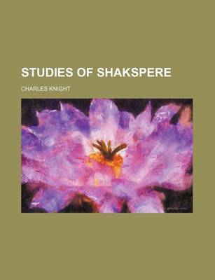 Book cover for Studies of Shakspere
