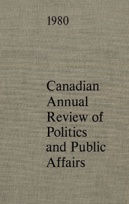 Book cover for Cdn Annual Review 1980