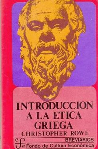 Cover of Introduccion a la Etica Griega