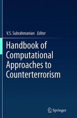 Cover of Handbook of Computational Approaches to Counterterrorism