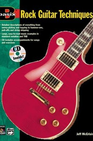 Cover of Basix Rock Guitar Techniques