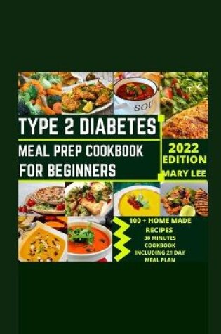Cover of Type 2 Diabetes Meal Prep Cookbook for Beginners