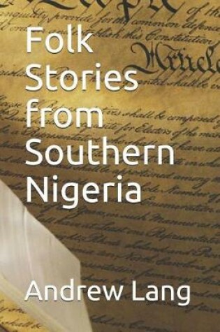 Cover of Folk Stories from Southern Nigeria