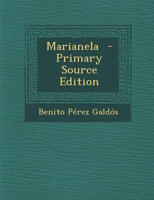 Book cover for Marianela - Primary Source Edition