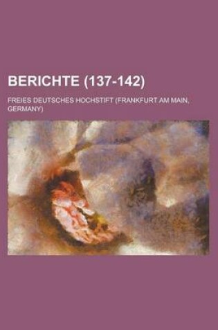 Cover of Berichte (137-142)