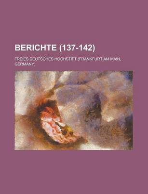 Book cover for Berichte (137-142)